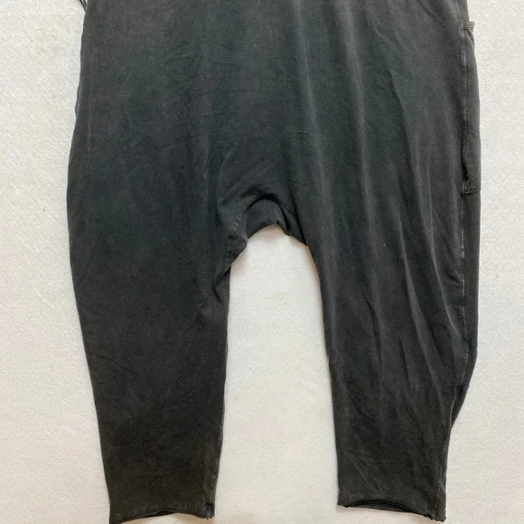 Free Movement FP Jumpsuit Overalls Womens Size Small Charcoal Harem Romper - Picture 9 of 9